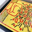 画像4: 【Keith Haring】キース・ヘリング/絵画　アート　メディウム額装