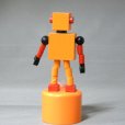 画像3: 輸入雑貨　ミニロボット（オレンジ） (3)