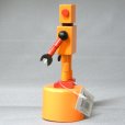 画像2: 輸入雑貨　ミニロボット（オレンジ） (2)