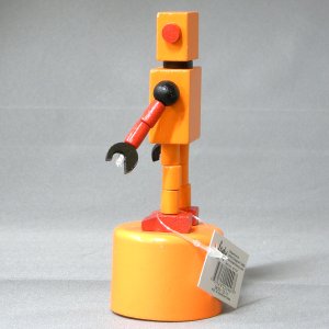 画像2: 輸入雑貨　ミニロボット（オレンジ）