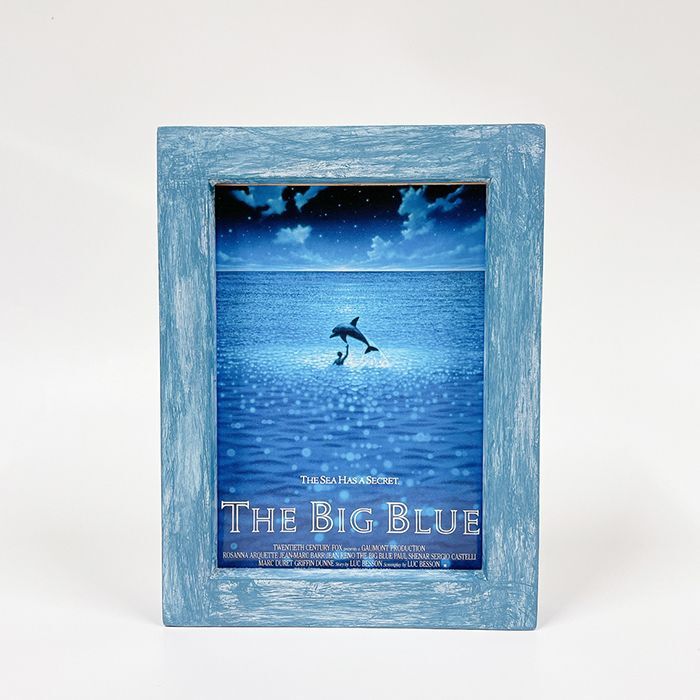The Big Blue】/イルカ/ポストカード額装
