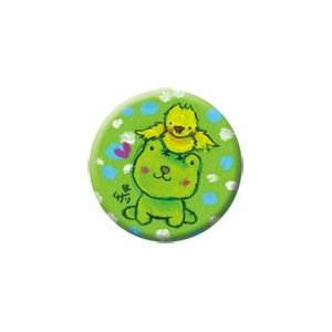 画像: クレヨン絵描きサリー 缶バッジ