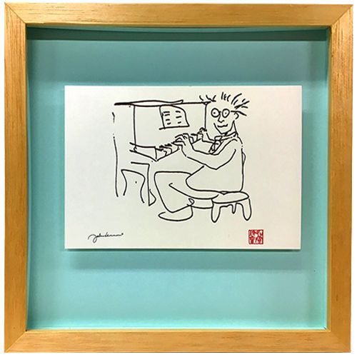 ジョン・レノン 20角額装 スクエア 